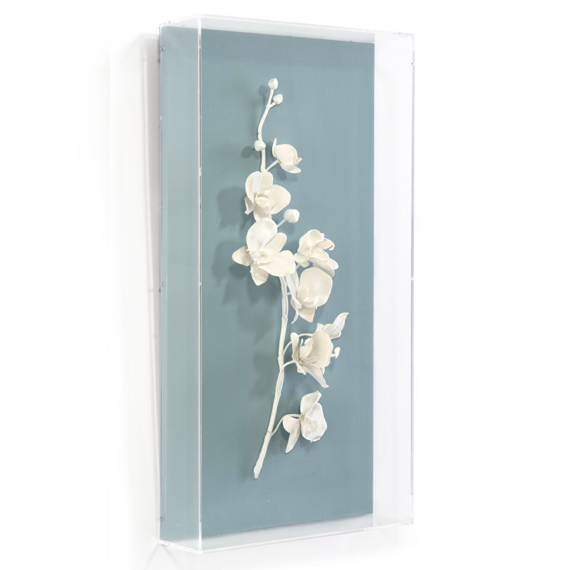 John Richard White Orchid Iv Wall Decor Wayfair