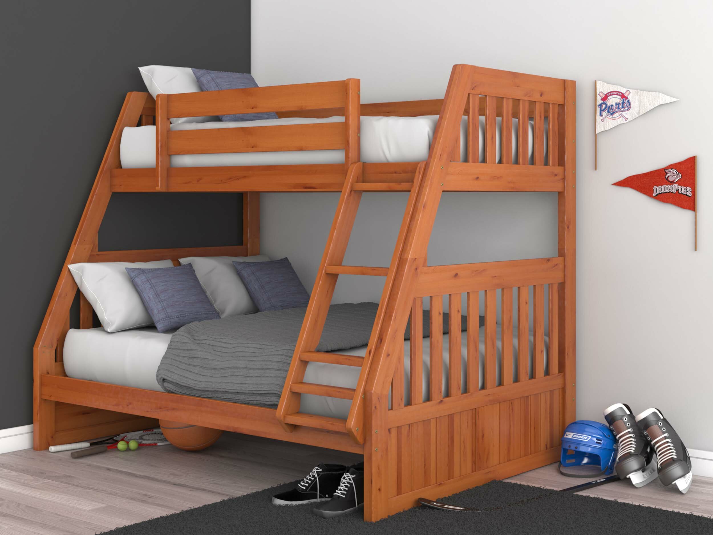 Discovery World Furniture Weston Twin Over Full Solid Wood Standard Bunk Bed By Discovery World Furniture Wayfair