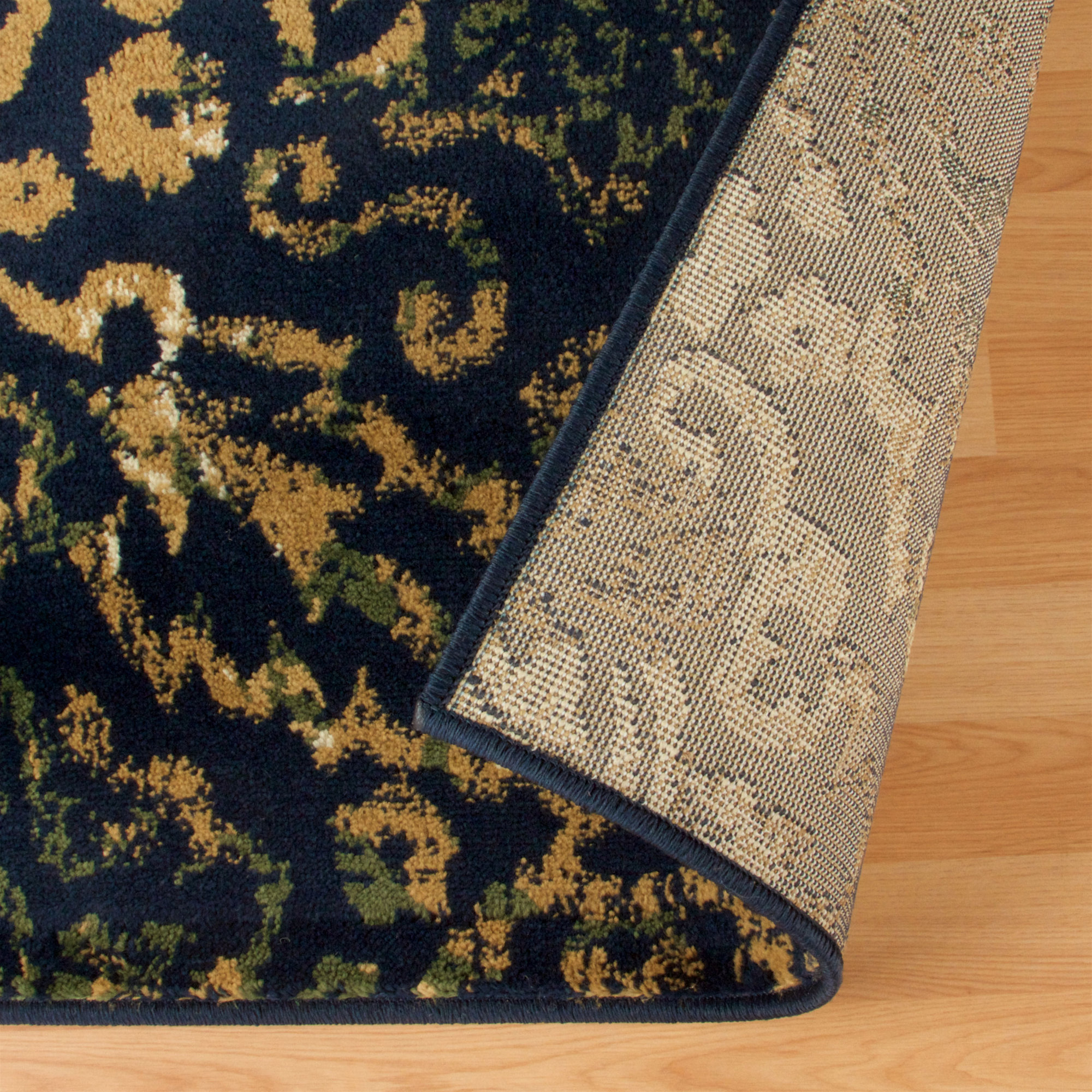 Bloomsbury Market Goshen Navy Blue/Beige Area Rug Wayfair.ca