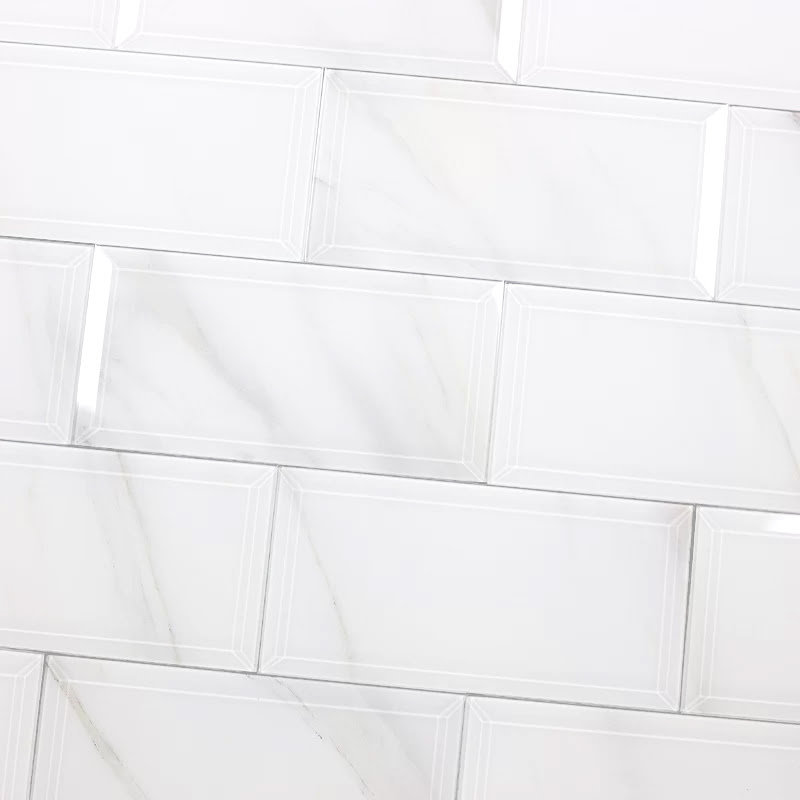 Abolos Nature Wall Backsplash Beveled Edge 4 X 8 Gl Subway Tile Nature Wall Backsplash Beveled Edge 4 X 8 Gl Subway Tile In White
