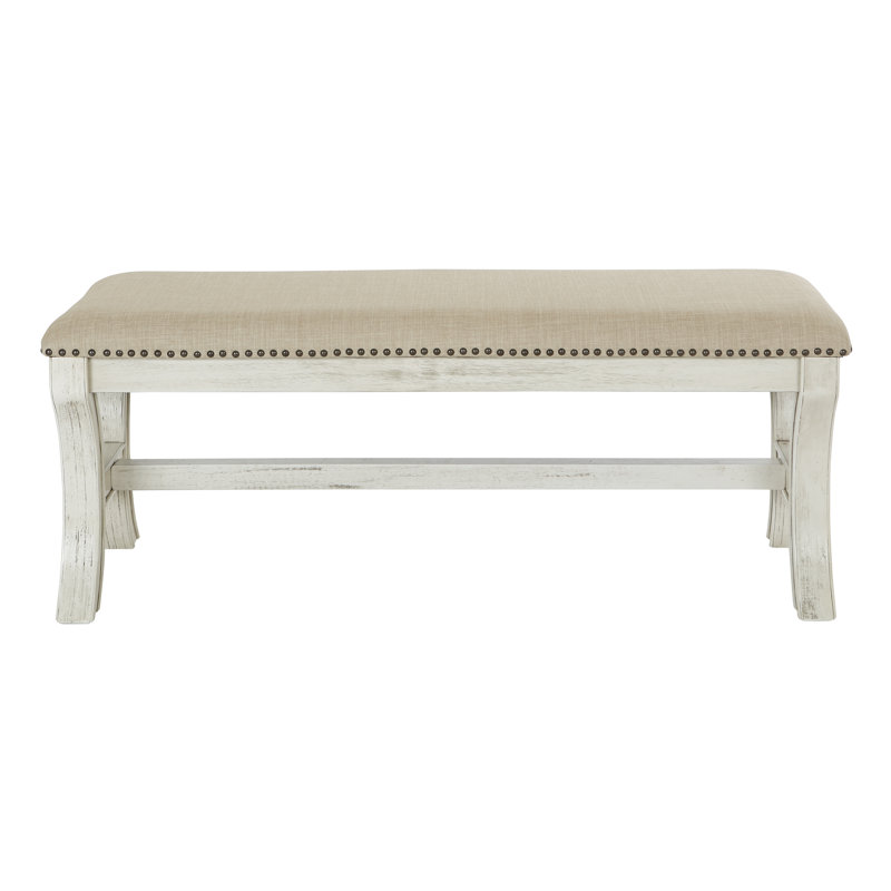 Dole Upholstered Bench. #furniture #woodbench #upholsteredbench