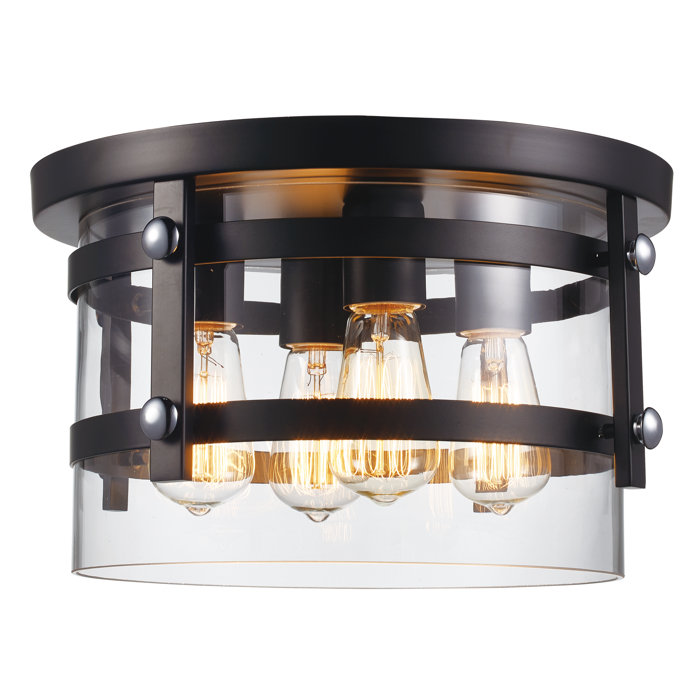 Daniel 4 Light Flush Mount Daniel 4 Light Flush Mount