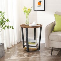 union rustic side table