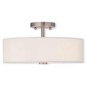 Benner 3-Light Semi Flush Mount