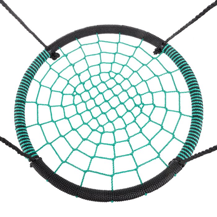 Spider Web Tree Swing Seat With Chains