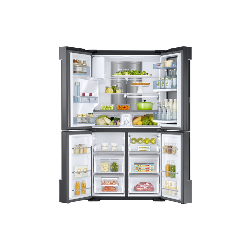Samsung 36 French Door Energy Star 27 8 Cu Ft Smart Refrigerator Reviews Wayfair