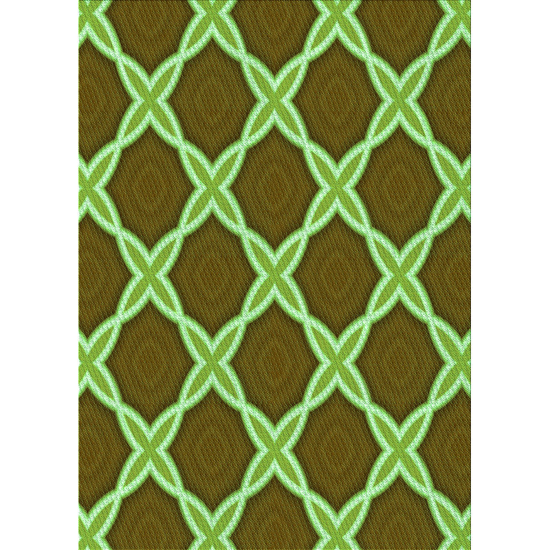 East Urban Home Abstract Wool Green Area Rug Wayfair