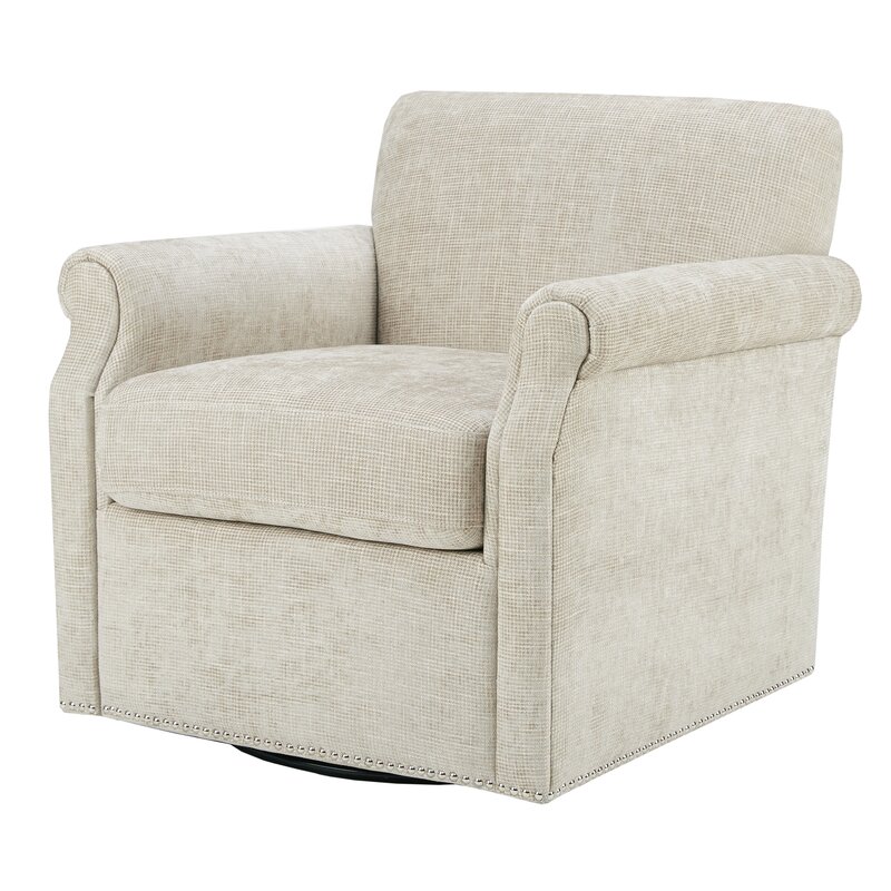 evans swivel armchair