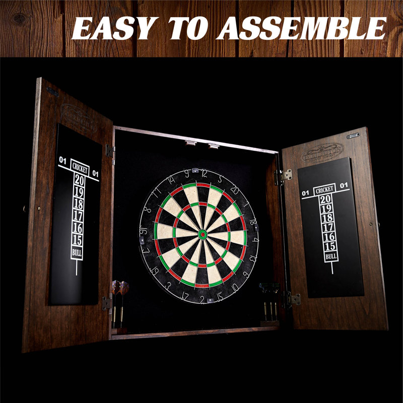 Barrington Billiards Company Armoire Et Jeu De Flechettes En Crin