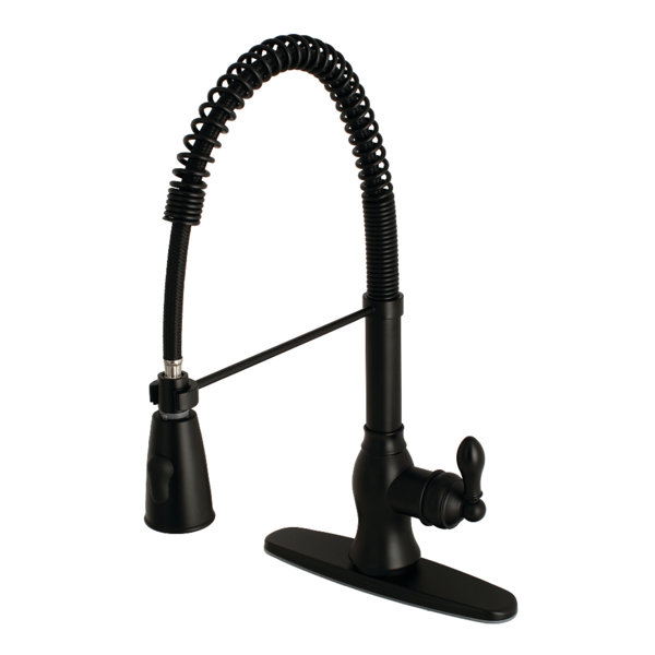Kingston Brass American Classic Pull Down Single Handle ...