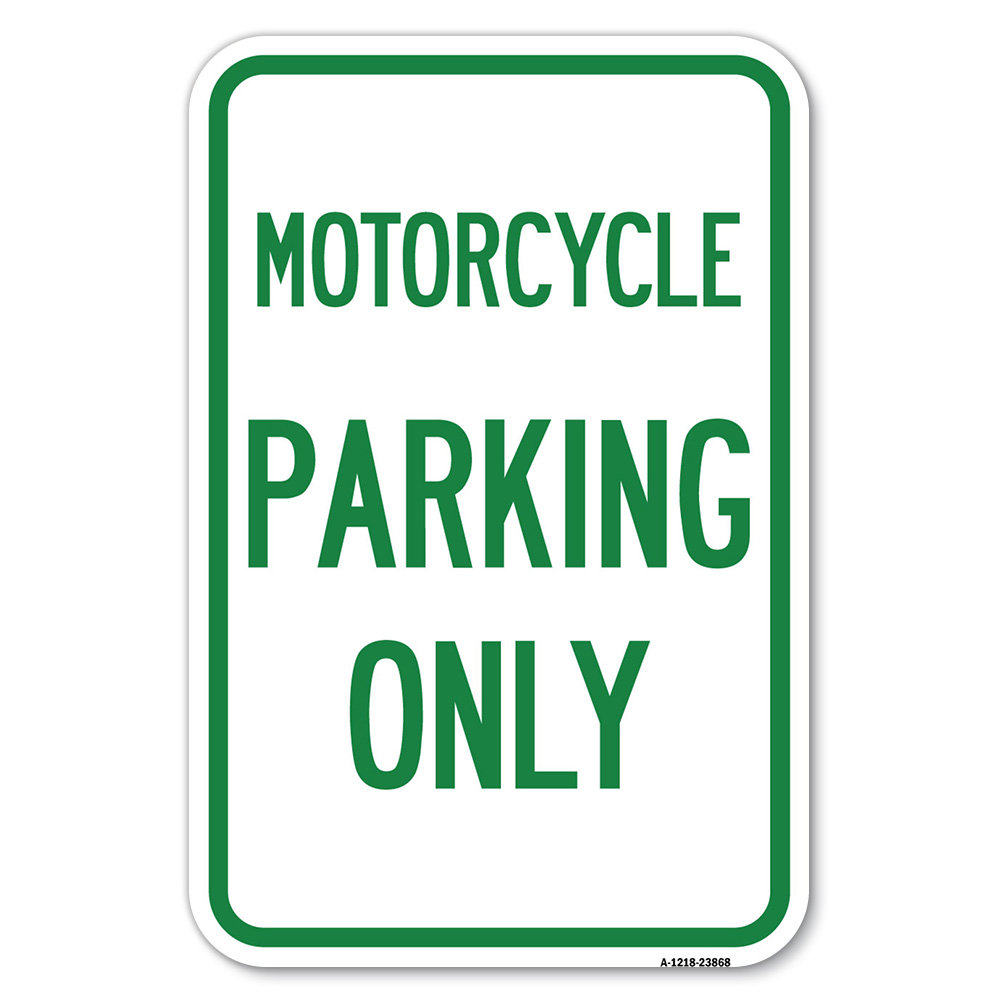 SignMission Motorcycle Parking Only/23868 Wayfair