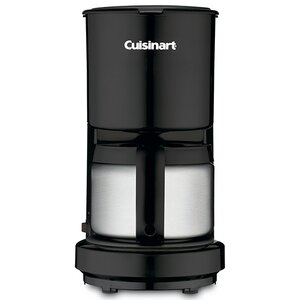 4 Cup Coffeemaker with Stainless Steel Carafe