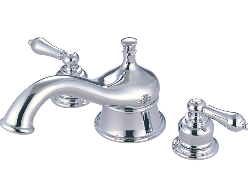 Pioneer Brentwood Double Handle Deck Mounted Roman Tub Faucet