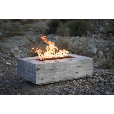 luvana outdoor modern with tank holder concrete propane fire pit