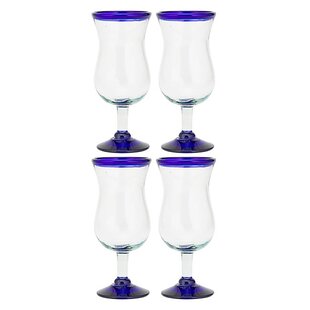 Aqua Wine Glasses Wayfair