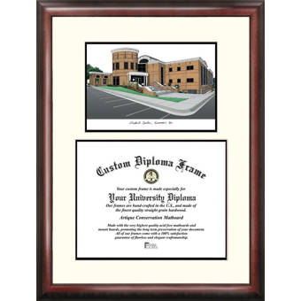 Campus Images Ncaa Kennesaw State Owls Scholar Lithograph Diploma Frame Wayfair