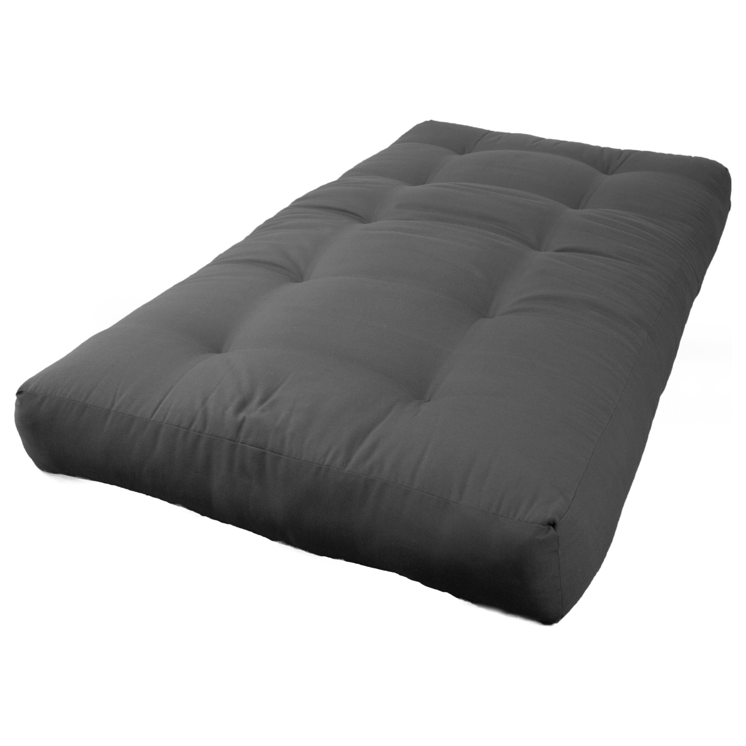 Blazing Needles Solid Twill 8 Twin Size Futon Mattress Reviews Blazing Needles Solid Twill 8 Twin Size Futon Mattress Reviews Wayfair
