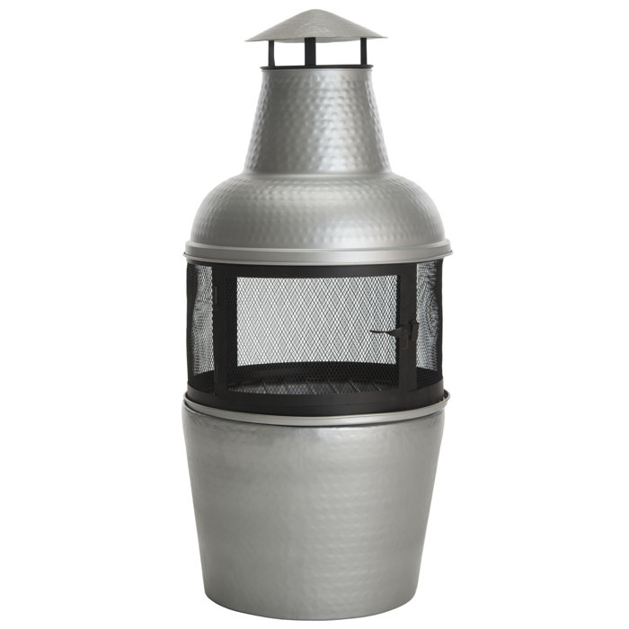 Cartagena Cast Iron Wood Burning Chiminea Cartagena Cast Iron Wood Burning Chiminea