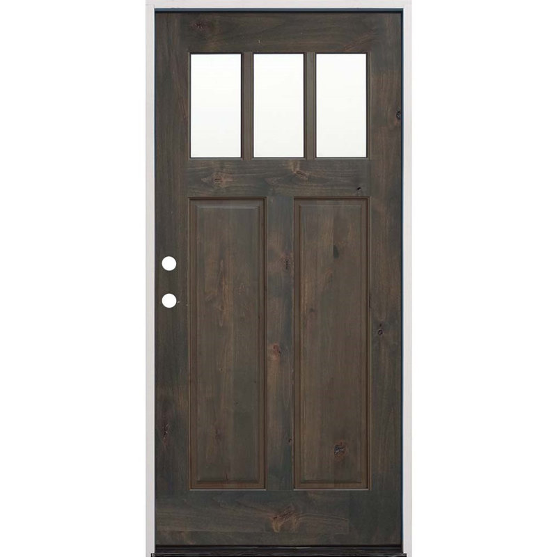 CreativeEntryways Shaker Craftsman 3 Lite Ready to Install