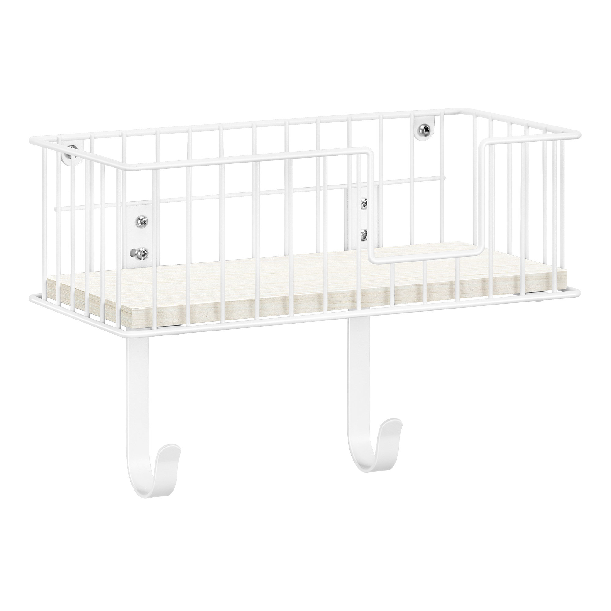 Rebrilliant Wall Storage Organizer with Wall Basket Wayfair