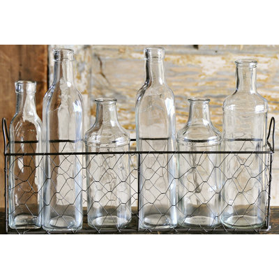 Lark Manor Becker 7 Piece Decorative Bottle Set