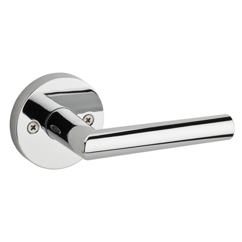 157milrdt15 514 26 Kwikset Milan Single Dummy Door Lever With Round Rosette Reviews Wayfair