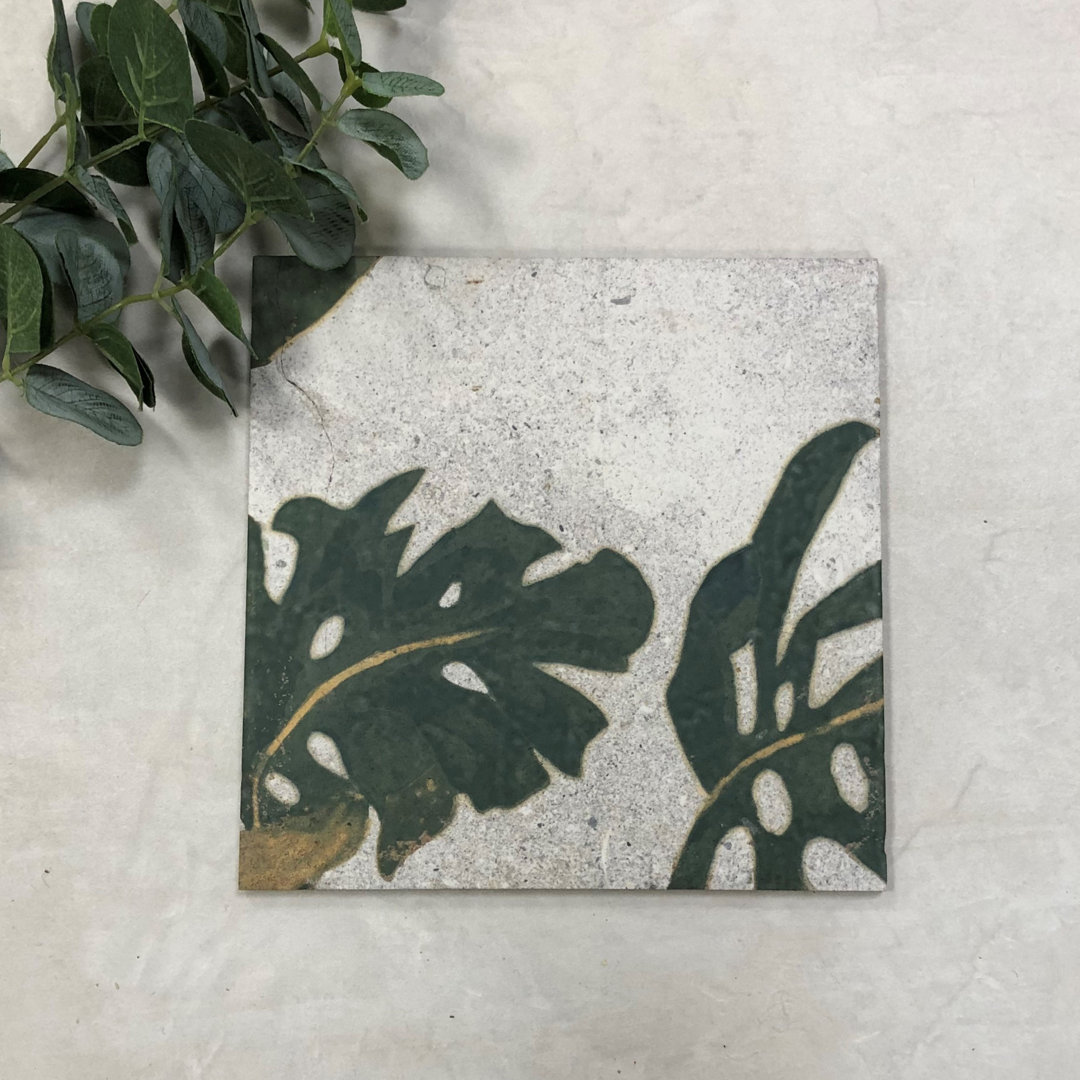 Sansibar Home 20 cm x 20 cm Grundfliese Consuelo aus Porzellan