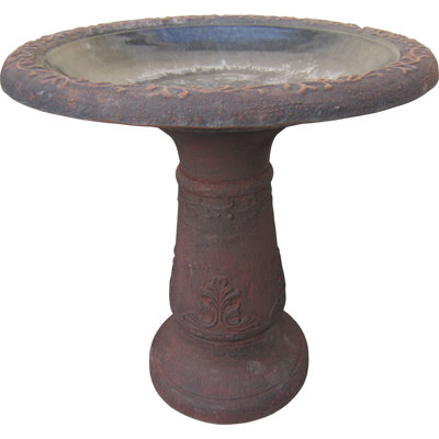 Arcadia Bird Baths Arcadia Garden Products Color Red
