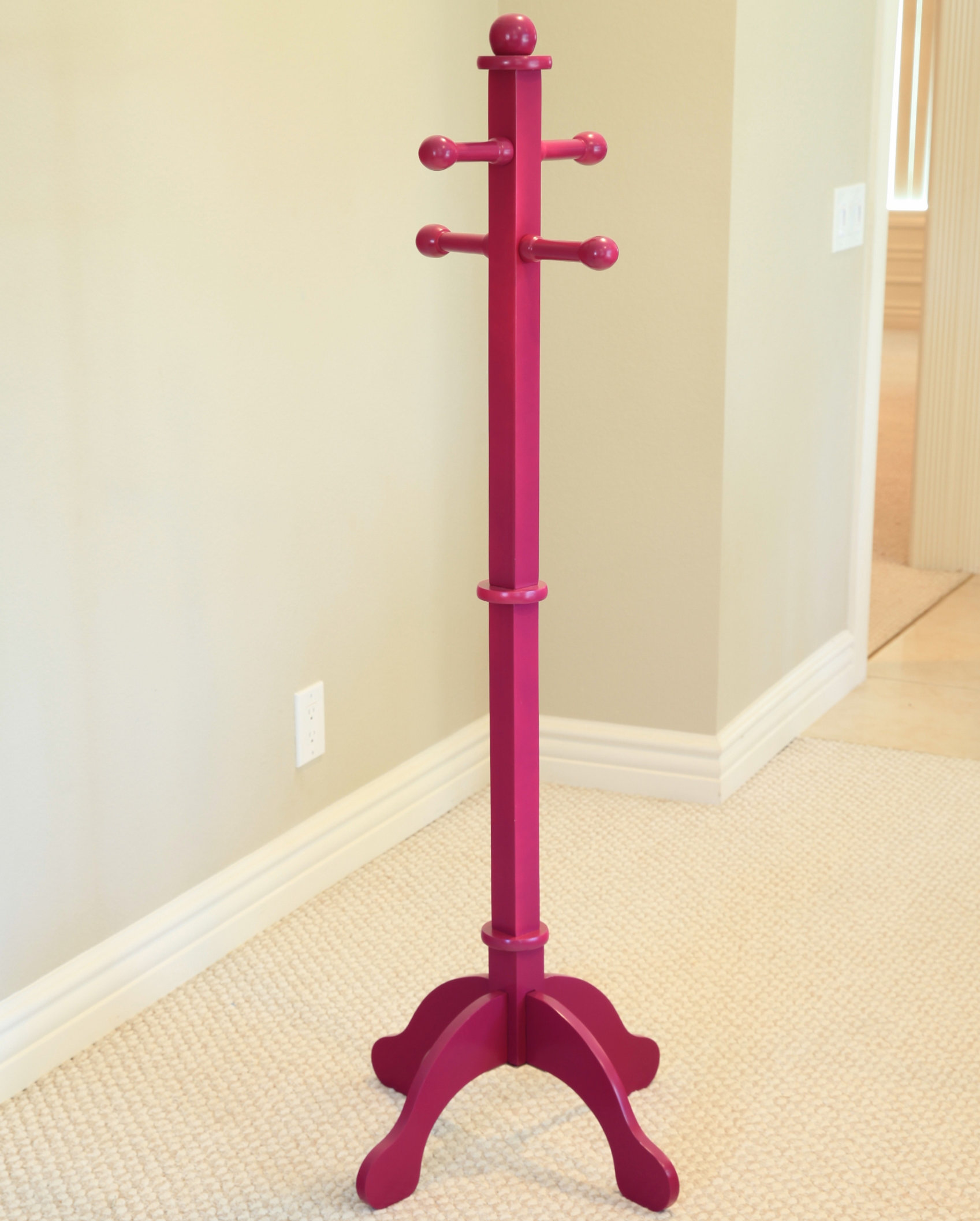 kids free standing coat racks