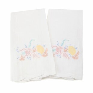 Details about   Home Collection Kitchen Towel Polyester ~ Set of 2 Seashells 