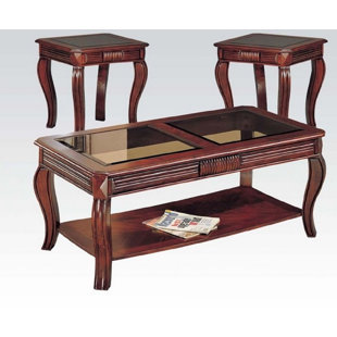 Treutlen 3 Piece Coffee Table Set by Fleur De Lis Living New