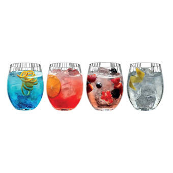 Riedel Tumbler Collection Mixing Series Rum Cocktail Set Set Of 4 Glasses Wayfair