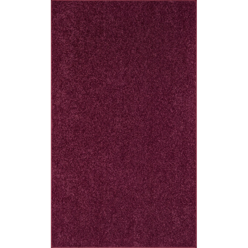 Latitude Run Cranberry Area Rug Wayfair