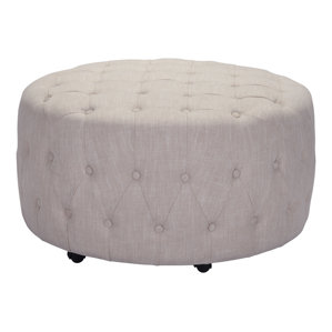 Anadolu Beige Ottoman by Darby Home Co