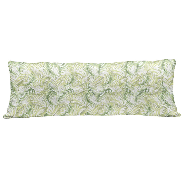 palm leaf pillow cases