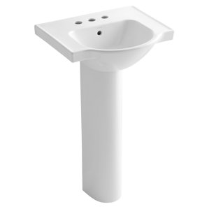 Bathroom Sinks 19 X 21 pedestal sinks you'll love Bathroom Sinks 19 X 21 pedestal sinks you'll love