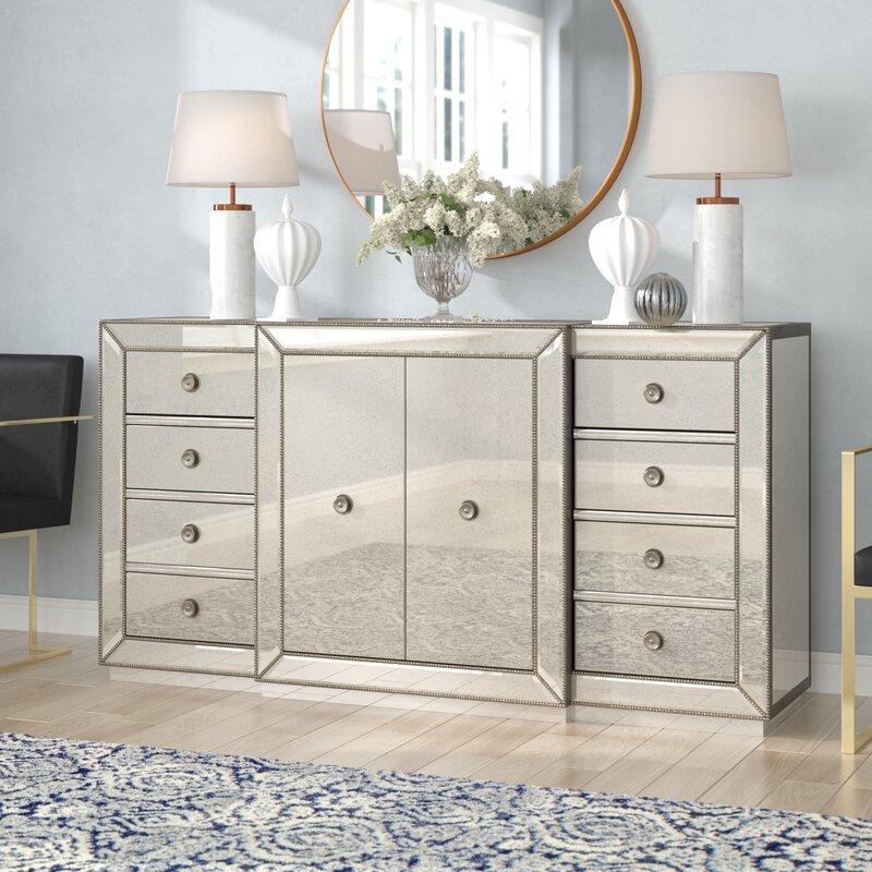 Rogerson Mirrored Sideboard