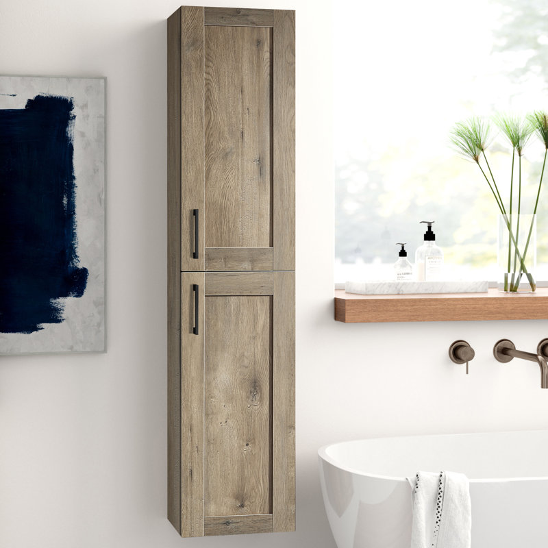 Mercury Row Yerger 14 W X 63 H Wall Mounted Cabinet Reviews Wayfair