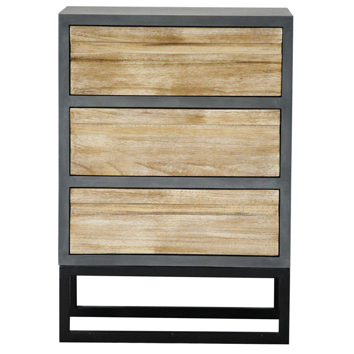 Union Rustic Bremerton 3 Drawer Accent Chest Wayfair Ca