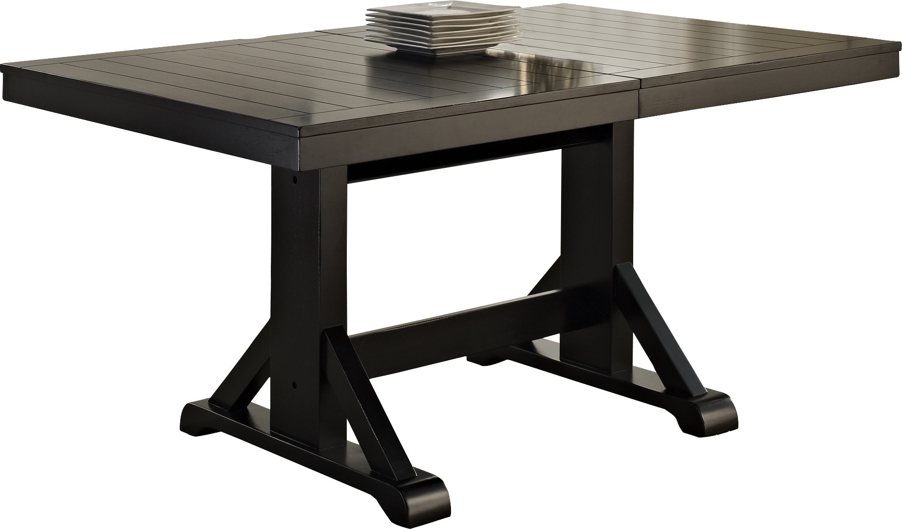 Home Loft Concepts Belfort Extendable Butterfly Leaf Dining Table Reviews Wayfair