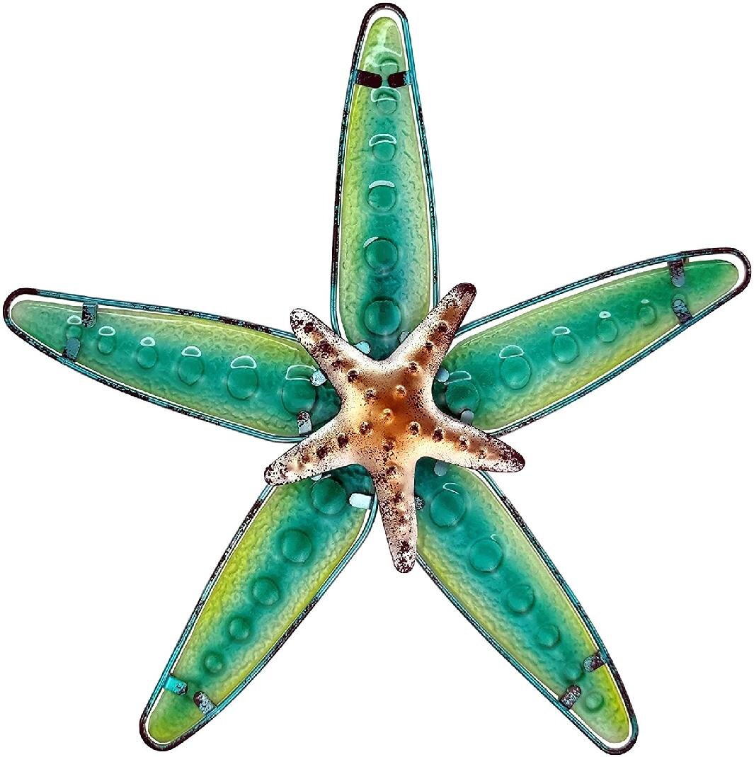 Starfish Star Fish Metal Ocean Sea Life Beach House Wall Accent Art Decor 