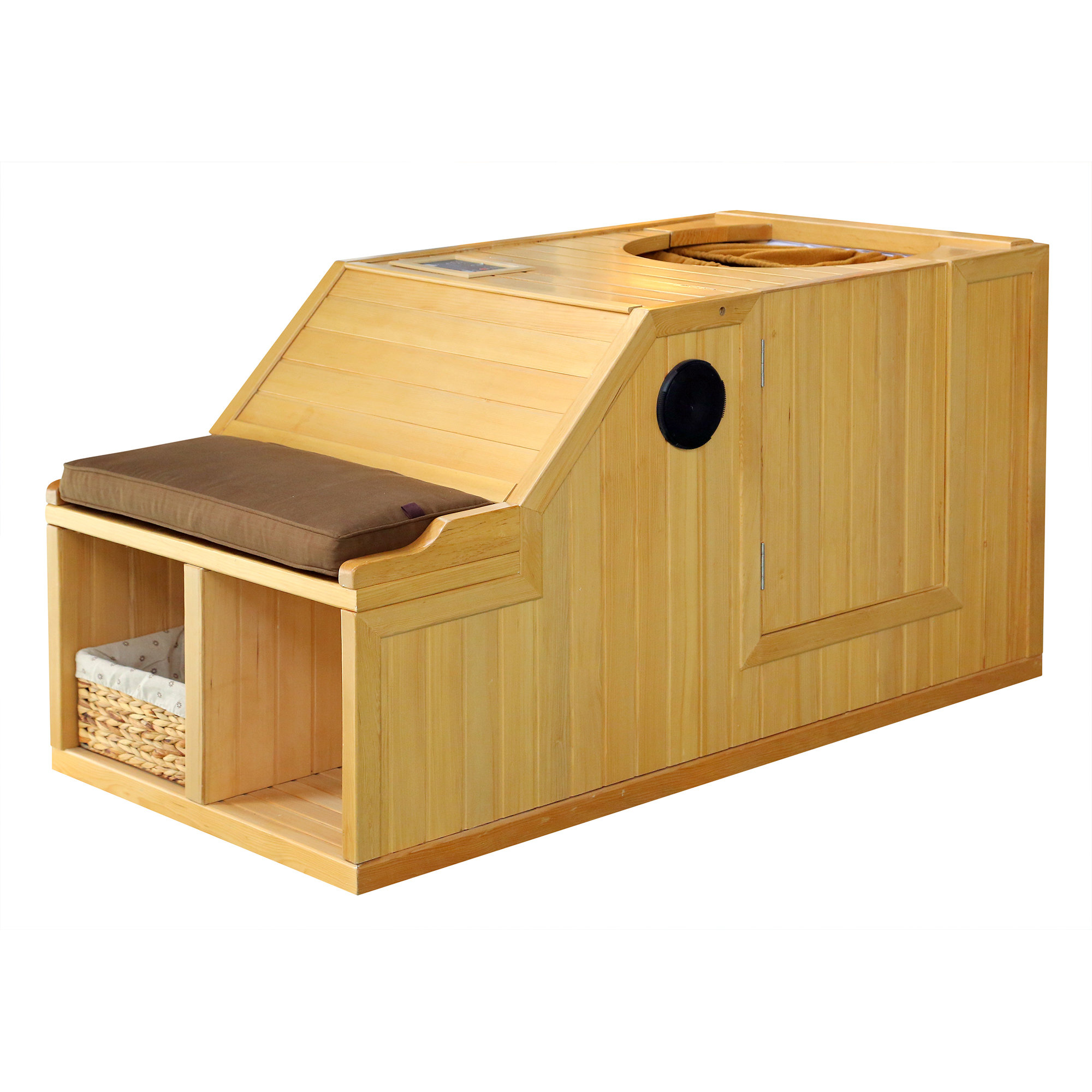 Radiant Saunas Goldstar 1 Person Far Infrared Sauna Reviews Wayfair