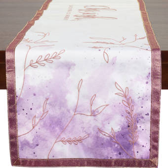 Sassafras Enterprises Symphony Table Runner Purple