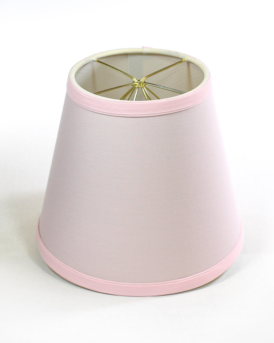 small pink lamp shade