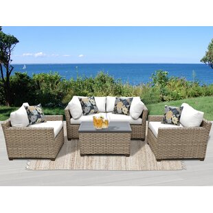 View Monterey 5 Piece Sofa Seating Group with