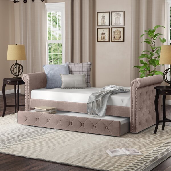 Greyleigh™ Launcest Twin Daybed with Trundle & Reviews | Wayfair