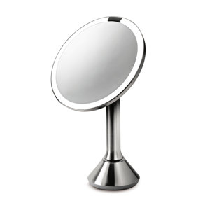 Sensor Activated Lighted Makeup/Shaving Mirror