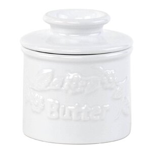 Raised Floral 0.12 qt. Kitchen Canister