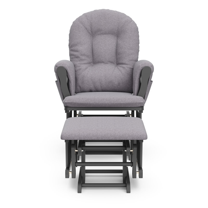 storkcraft hoop glider and ottoman set