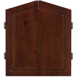 Wood Dartboard Cabinet